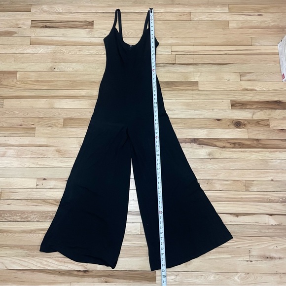 Herve Leger Jumpsuit Flare Black Size 6 - Picture 2 of 5